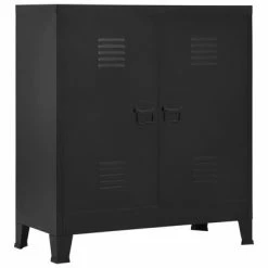 Cheapest 💯 VidaXL Filing Cabinet Industrial Black 35.4"x15.7"x39.4" Steel 🛒