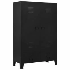 Top 10 😀 VidaXL Wardrobe Industrial Black 35.4"x15.7"x55.1" Steel 🤩