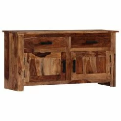 Best Pirce โค๏ธ VidaXL Sideboard 39.3"x11.8"x19.6" Solid Sheesham Wood ๐ฅฐ