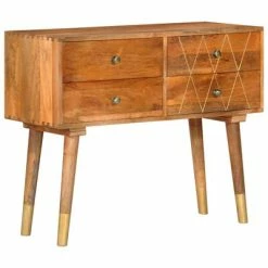 Discount ๐ VidaXL Sideboard 33.5"x15.7"x27.6" Solid Mango Wood ๐ฅ