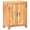 Outlet 🎁 VidaXL Sideboard 23.6"x13.8"x29.5" Solid Acacia Wood 😉