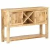 Best reviews of 🛒 VidaXL Sideboard 47.2"x11.8"x29.9" Rough Mango Wood 😀