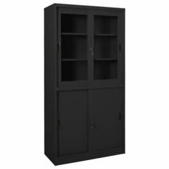 Top 10 ๐ VidaXL Office Cabinet with Sliding Door Anthracite 35.4"x15.7"x70.9" Steel ๐งจ