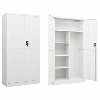 Deals π VidaXL Locker Cabinet White 35.4"x15.7"x70.9" Steel π 1 Deals π VidaXL Locker Cabinet White 35.4"x15.7"x70.9" Steel π
