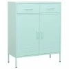 Best reviews of 🌟 VidaXL Storage Cabinet Mint 31.5"x13.8"x40" Steel 🧨
