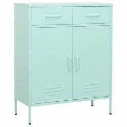 Best reviews of 🌟 VidaXL Storage Cabinet Mint 31.5"x13.8"x40" Steel 🧨