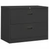 Best Sale 🔥 VidaXL Filing Cabinet Anthracite 35.4"x18.1"x28.5" Steel 🥰