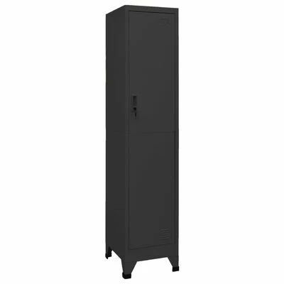 Flash Sale 🛒 VidaXL Locker Cabinet Anthracite 15"x17.7"x70.9" Steel 🥰 1 Flash Sale 🛒 VidaXL Locker Cabinet Anthracite 15"x17.7"x70.9" Steel 🥰