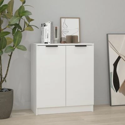 Wholesale π VidaXL Sideboard High Gloss White 23.6"x11.8"x27.6" Engineered Wood π€© 2 Wholesale π VidaXL Sideboard High Gloss White 23.6"x11.8"x27.6" Engineered Wood π€© - Image 2