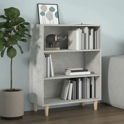 Best Pirce โญ VidaXL Sideboard Concrete Gray 27.4"x12.8"x35.4" Engineered Wood ๐ฅ 2 Best Pirce โญ VidaXL Sideboard Concrete Gray 27.4"x12.8"x35.4" Engineered Wood ๐ฅ - Image 2