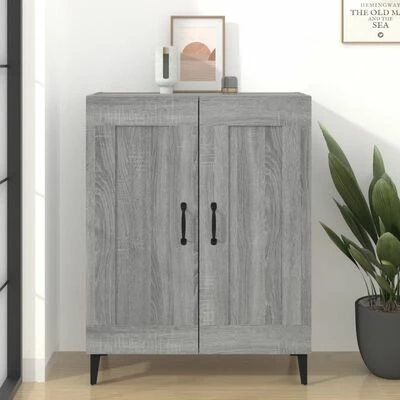 Coupon ๐งจ VidaXL Sideboard Gray Sonoma 27.4"x13.4"x35.4" Engineered Wood ๐ 2 Coupon ๐งจ VidaXL Sideboard Gray Sonoma 27.4"x13.4"x35.4" Engineered Wood ๐ - Image 2