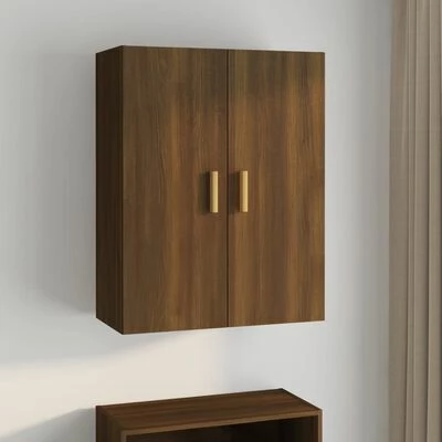 Promo β€οΈ VidaXL Hanging Wall Cabinet Brown Oak 27.4"x13.4"x35.4" π 2 Promo β€οΈ VidaXL Hanging Wall Cabinet Brown Oak 27.4"x13.4"x35.4" π - Image 2