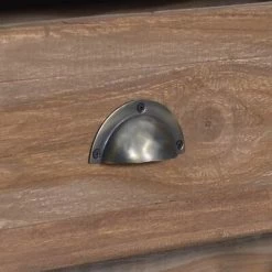 Best reviews of 😉 VidaXL Sideboard with 3 Drawers 23.6"x11.8"x29.5" Solid Teak Wood 🥰 -Cabinets & Storage Sales image 2 288293