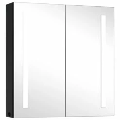 Cabinets & Storage Sales 18 Best deal ๐คฉ VidaXL LED Bathroom Mirror Cabinet 24.4"x5.5"x23.6" ๐