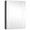 Flash Sale ✔️ VidaXL LED Bathroom Mirror Cabinet 19.7"x5.1"x27.6" 😀