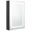 Best reviews of 👏 VidaXL LED Bathroom Mirror Cabinet Shining Black 19.7"x5.1"x27.6" ⌛