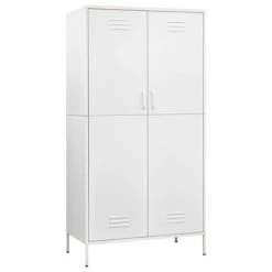 Top 10 😍 VidaXL Wardrobe White 35.4"x19.7"x70.9" Steel 🔔