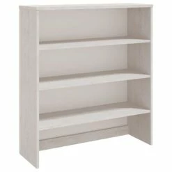 Promo 🌟 VidaXL Top for Highboard White 35.4"x11.8"x39.4" Solid Wood Pine ⌛