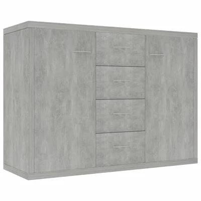 Best reviews of π VidaXL Sideboard Concrete Gray 34.6"x11.8"x25.6" Engineered Wood π 1 Best reviews of π VidaXL Sideboard Concrete Gray 34.6"x11.8"x25.6" Engineered Wood π