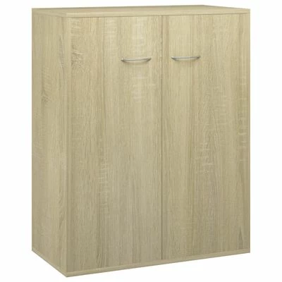 Outlet โค๏ธ VidaXL Sideboard Sonoma Oak 23.6"x11.8"x29.5" Engineered Wood ๐ฅ 1 Outlet โค๏ธ VidaXL Sideboard Sonoma Oak 23.6"x11.8"x29.5" Engineered Wood ๐ฅ