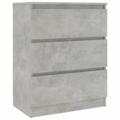 Cheapest ❤️ VidaXL Sideboard Concrete Gray 23.6"x13.8"x29.9" Engineered Wood 😀