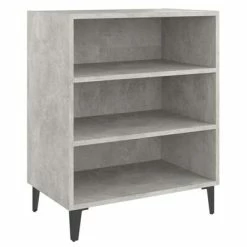 Cheapest 😉 VidaXL Sideboard Concrete Gray 22.4"x13.8"x27.6" Engineered Wood 🧨