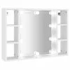 Best reviews of 👍 VidaXL Mirror Cabinet with LED White 29.9"x5.9"x21.7" 👏