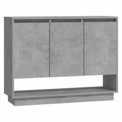 Cheapest ⌛ VidaXL Sideboard Concrete Gray 38.2"x12.2"x29.5" Engineered Wood 🤩