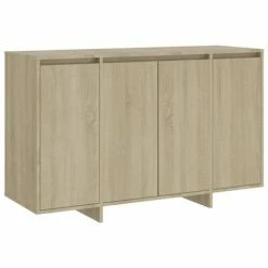 Outlet 🎁 VidaXL Sideboard Sonoma Oak 47.2"x16.1"x29.5" Engineered Wood 🎁