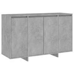 Outlet 🛒 VidaXL Sideboard Concrete Gray 47.2"x16.1"x29.5" Engineered Wood 🔥