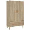 Cheapest 💯 VidaXL Highboard Sonoma Oak 27.6"x12.2"x45.3" Engineered Wood 🤩