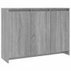 New 🧨 VidaXL Sideboard Gray Sonoma 40.2"x13"x29.5" Engineered Wood 🧨