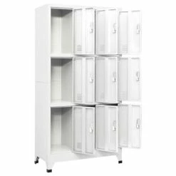 Brand new ⌛ VidaXL Locker Cabinet with 9 Compartments Steel 35.4"x17.7"x70.9" Gray 🧨 -Cabinets & Storage Sales image 3 20157