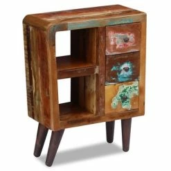 Top 10 💯 VidaXL Sideboard Solid Reclaimed Wood 23.6"x11.8"x31.5" 🔔 -Cabinets & Storage Sales image 3 243343