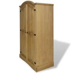 Cheap 🎉 VidaXL Wardrobe Mexican Pine Corona Range 2 Doors 🎁 -Cabinets & Storage Sales image 3 243732