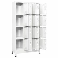 Wholesale π VidaXL Locker Cabinet with 12 Compartments 35.4"x17.7"x70.9" π 8 Wholesale π VidaXL Locker Cabinet with 12 Compartments 35.4"x17.7"x70.9" π -Cabinets & Storage Sales image 3 244476