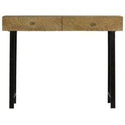 Top 10 🥰 VidaXL Console Table Solid Mango Wood 40.2"x11.8"x31.1" 👏 -Cabinets & Storage Sales image 3 246977