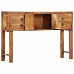Discount 😍 VidaXL Console Table 47.2"x11.8"x31.4" Solid Acacia Wood 🔥 -Cabinets & Storage Sales image 3 247726