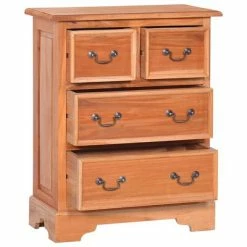 Top 10 ⭐ VidaXL Chest of Drawers Solid Mahogany Wood 👍 -Cabinets & Storage Sales image 3 288833