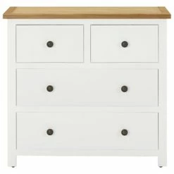 Best reviews of 🥰 VidaXL Chest of Drawers 31.5"x13.8"x29.5" Solid Oak Wood 👏 -Cabinets & Storage Sales image 3 289207