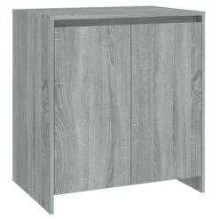 Deals 🥰 VidaXL 3 Piece Sideboard Gray Sonoma Engineered Wood 🎉 -Cabinets & Storage Sales image 3 3098079