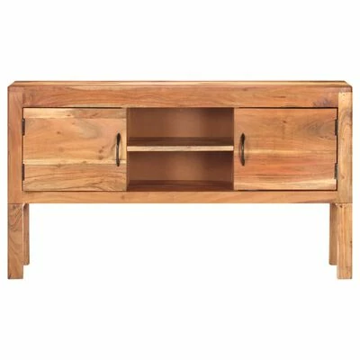 Outlet 🌟 VidaXL Sideboard 45.7"x11.8"x26" Solid Acacia Wood 😉 3 Outlet 🌟 VidaXL Sideboard 45.7"x11.8"x26" Solid Acacia Wood 😉 - Image 3