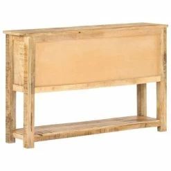 Best reviews of 🛒 VidaXL Sideboard 47.2"x11.8"x29.9" Rough Mango Wood 😀 -Cabinets & Storage Sales image 3 321788