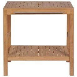 Discount 🥰 VidaXL Bathroom Vanity Cabinet Solid Teak 29.1"x17.7"x29.5" 🎁 -Cabinets & Storage Sales image 3 325709