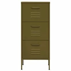 Best deal 🤩 VidaXL Storage Cabinet Olive Green 16.7"x13.8"x40" Steel ⭐ 8 Best deal 🤩 VidaXL Storage Cabinet Olive Green 16.7"x13.8"x40" Steel ⭐ -Cabinets & Storage Sales image 3 336180