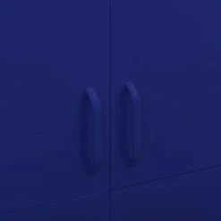 Brand new ✨ VidaXL Wardrobe Navy Blue 35.4"x19.7"x70.9" Steel 🌟 -Cabinets & Storage Sales image 3 336244