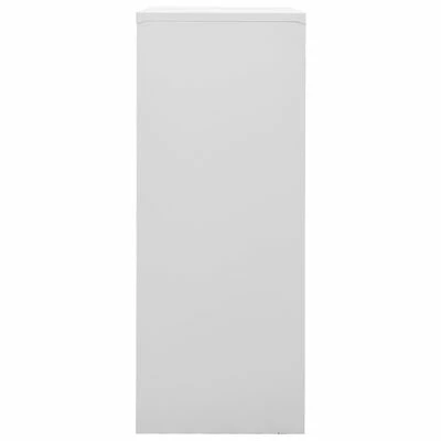 New 👍 VidaXL Office Cabinet Light Gray 35.4"x15.7"x40.2" Steel ⭐ 3 New 👍 VidaXL Office Cabinet Light Gray 35.4"x15.7"x40.2" Steel ⭐ - Image 3