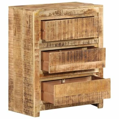 Best Sale β VidaXL Drawer Cabinet 23.6"x13"x29.5" Solid Wood Mango π₯ 3 Best Sale β VidaXL Drawer Cabinet 23.6"x13"x29.5" Solid Wood Mango π₯ - Image 3