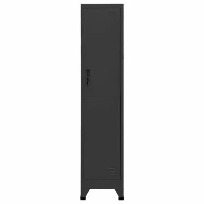 Flash Sale 🛒 VidaXL Locker Cabinet Anthracite 15"x17.7"x70.9" Steel 🥰 3 Flash Sale 🛒 VidaXL Locker Cabinet Anthracite 15"x17.7"x70.9" Steel 🥰 - Image 3