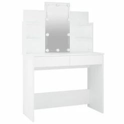 Cheap π― VidaXL π Dressing Table with LED White 37.8"x15.7"x55.9" π 8 Cheap π― VidaXL π Dressing Table with LED White 37.8"x15.7"x55.9" π -Cabinets & Storage Sales image 3 808819